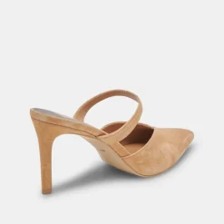 KANIKA HEELS TAN SUEDE