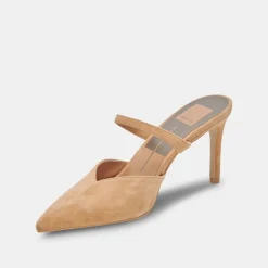 KANIKA HEELS TAN SUEDE