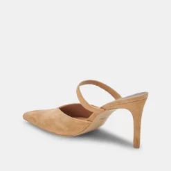 KANIKA HEELS TAN SUEDE