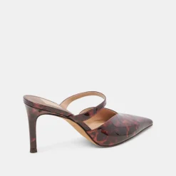 KANIKA HEELS TORTOISE PATENT LEATHER