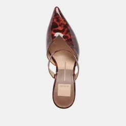 KANIKA HEELS TORTOISE PATENT LEATHER
