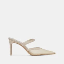 KATIK HEELS IVORY MESH