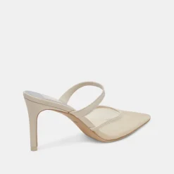KATIK HEELS IVORY MESH