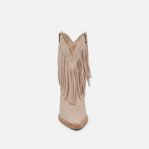 KAYLIE BOOTS TAUPE NUBUCK