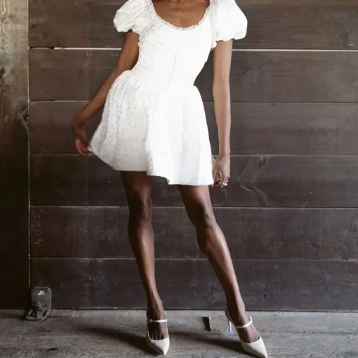 KELLEN HEELS IVORY LEATHER