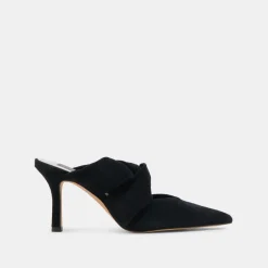 KELSY HEELS ONYX SUEDE