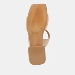 LAVERN SANDALS GOLD METALLIC LEATHER