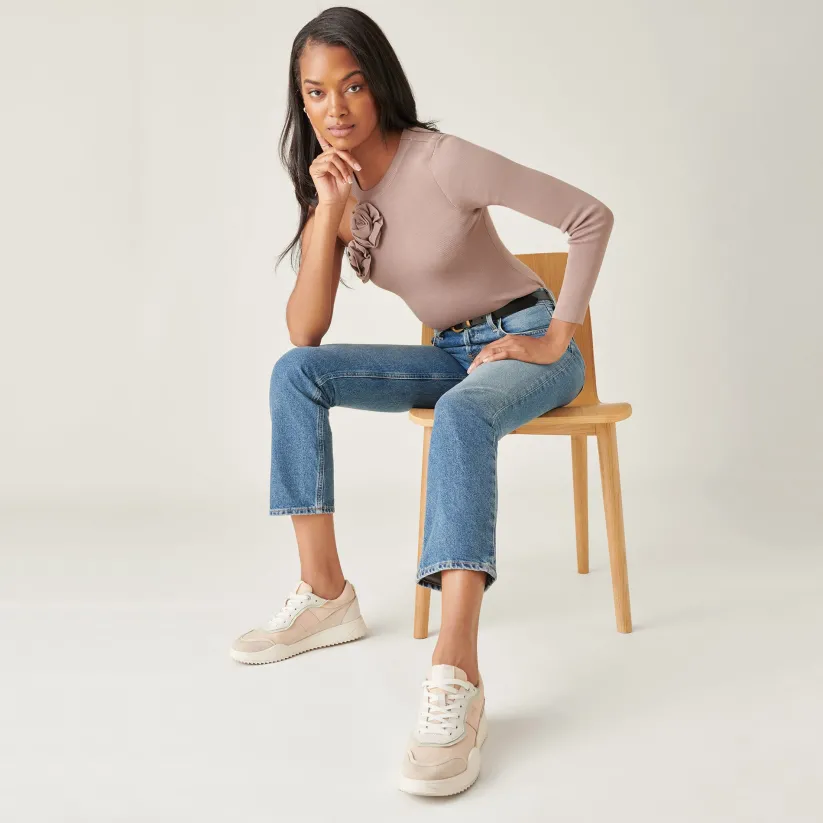 LAVINE SNEAKERS TAUPE MULTI NYLON