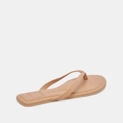 LAYNEY SANDALS LIGHT TAN LEATHER