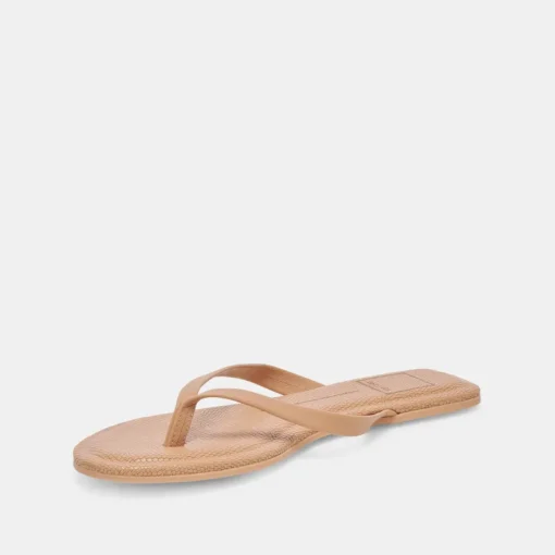 LAYNEY SANDALS LIGHT TAN LEATHER