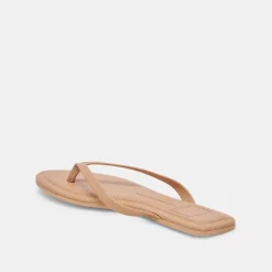 LAYNEY SANDALS LIGHT TAN LEATHER