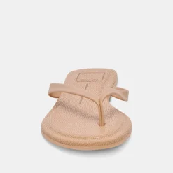 LAYNEY SANDALS LIGHT TAN LEATHER