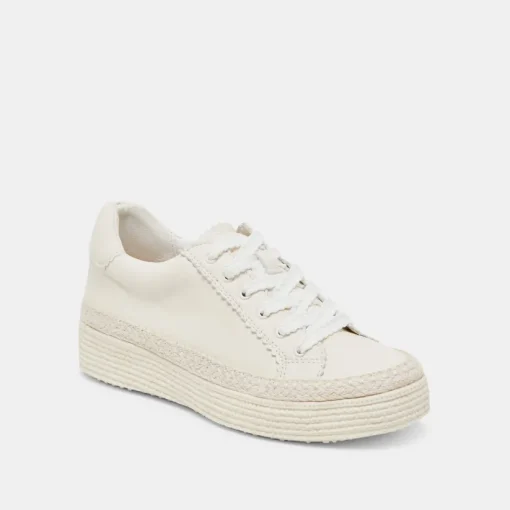 LENNIX SNEAKERS WHITE LEATHER