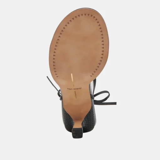 MAISON HEELS BLACK LEATHER
