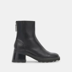 MARTEY H2O WIDE BOOTS BLACK LEATHER