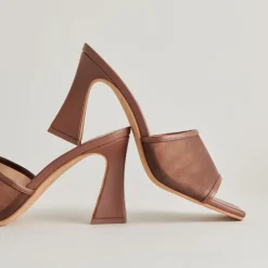 NARDA HEELS ESPRESSO MESH