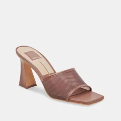 NARDA HEELS ESPRESSO MESH