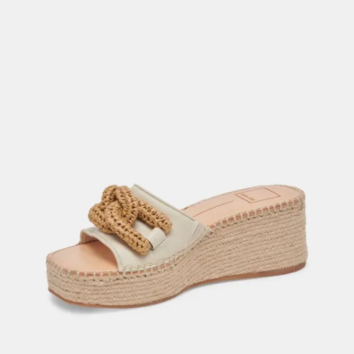 NARNIA SANDALS IVORY LEATHER