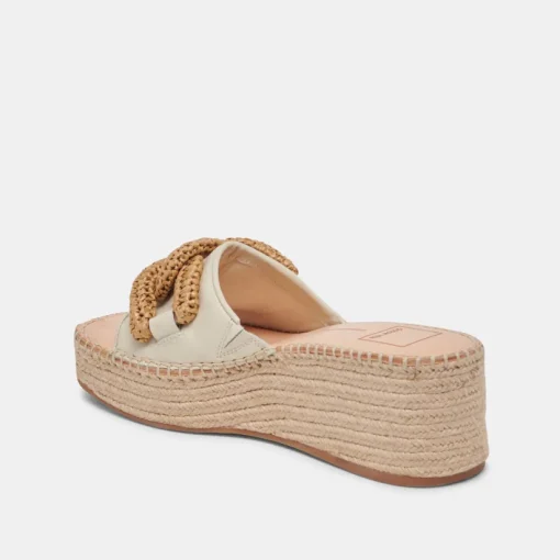 NARNIA SANDALS IVORY LEATHER