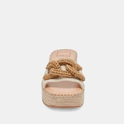 NARNIA SANDALS IVORY LEATHER