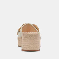 NARNIA SANDALS IVORY LEATHER