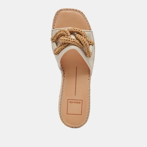 NARNIA SANDALS IVORY LEATHER