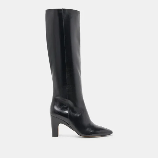 NELAS BOOTS BLACK LEATHER