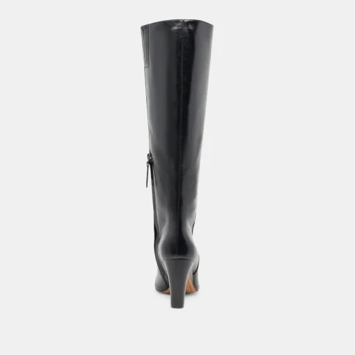 NELAS BOOTS BLACK LEATHER