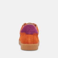 NOTICE SNEAKERS ORANGE MULTI SUEDE