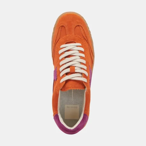 NOTICE SNEAKERS ORANGE MULTI SUEDE