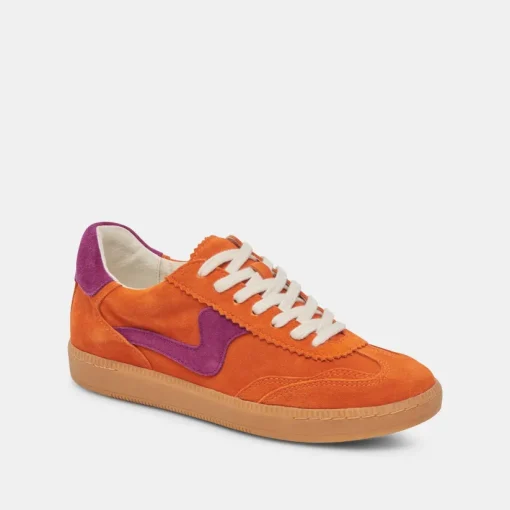 NOTICE SNEAKERS ORANGE MULTI SUEDE