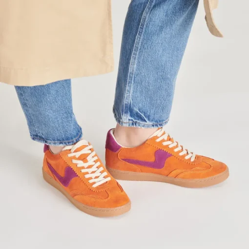 NOTICE SNEAKERS ORANGE MULTI SUEDE
