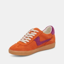 NOTICE SNEAKERS ORANGE MULTI SUEDE
