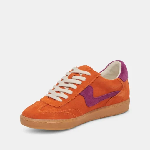 NOTICE SNEAKERS ORANGE MULTI SUEDE