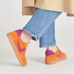 NOTICE SNEAKERS ORANGE MULTI SUEDE