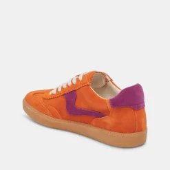 NOTICE SNEAKERS ORANGE MULTI SUEDE