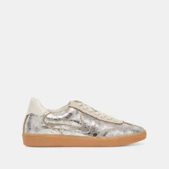 NOTICE SNEAKERS SILVER DISTRESSED LEATHER