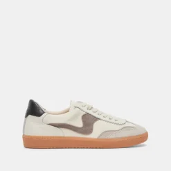 NOTICE SNEAKERS WHITE GREY LEATHER