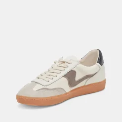 NOTICE SNEAKERS WHITE GREY LEATHER