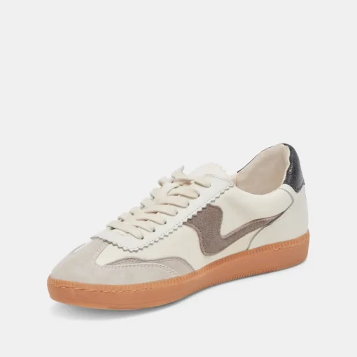 NOTICE SNEAKERS WHITE GREY LEATHER