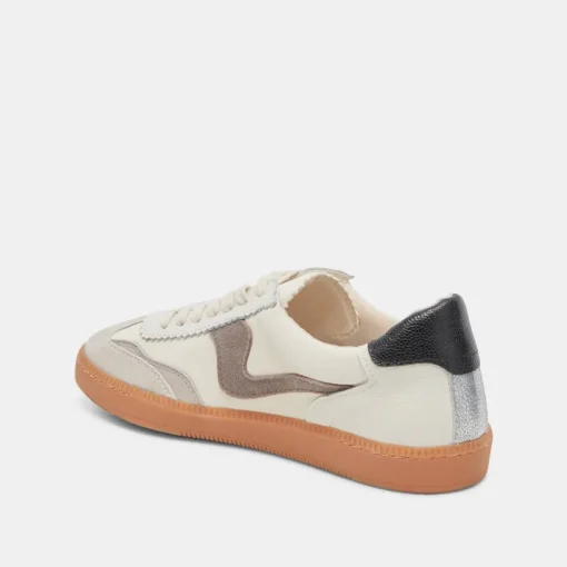 NOTICE SNEAKERS WHITE GREY LEATHER
