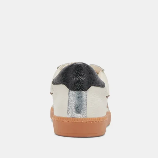 NOTICE SNEAKERS WHITE GREY LEATHER