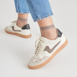 NOTICE SNEAKERS WHITE GREY LEATHER