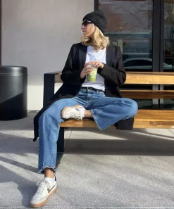 NOTICE SNEAKERS WHITE GREY LEATHER
