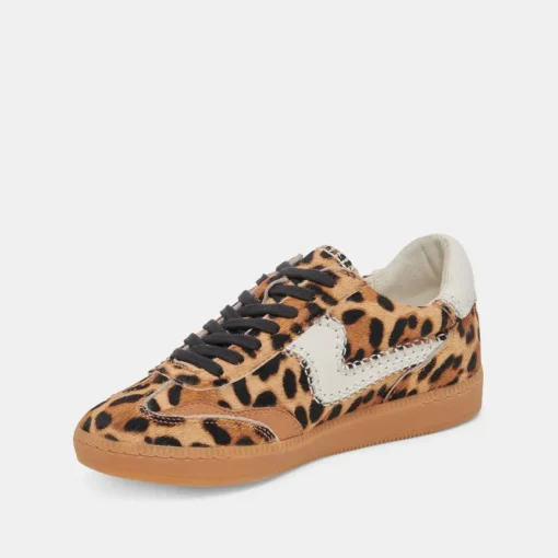 NOTICE STITCH SNEAKERS DK LEOPARD CALF HAIR