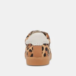 NOTICE STITCH SNEAKERS DK LEOPARD CALF HAIR