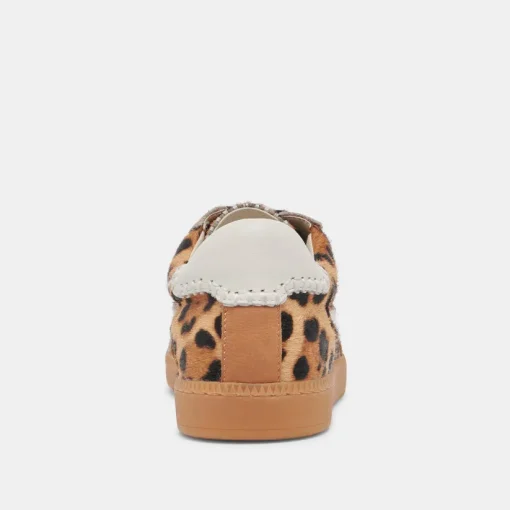 NOTICE STITCH SNEAKERS DK LEOPARD CALF HAIR
