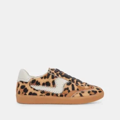 NOTICE STITCH SNEAKERS DK LEOPARD CALF HAIR