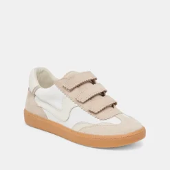 NOTICE VELCRO SNEAKERS IVORY MULTI NYLON