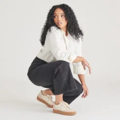NOTICE X SNEAKERS IVORY MULTI LEATHER